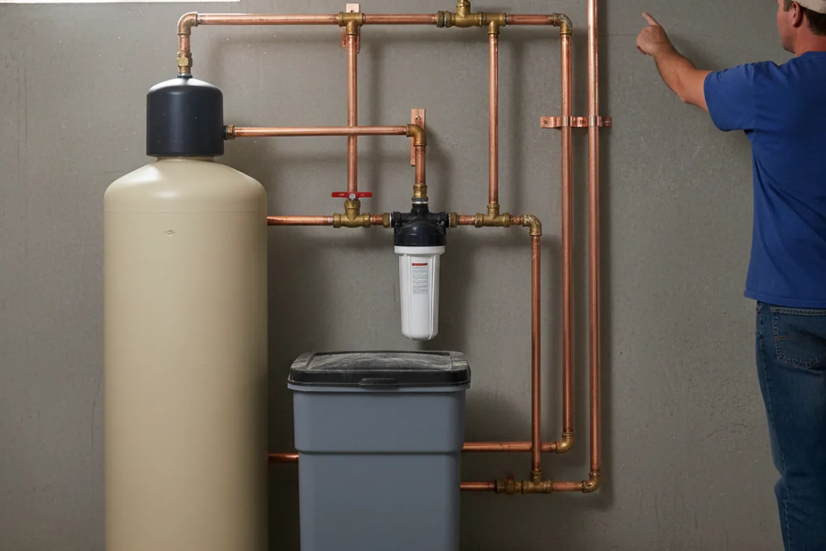 Whole-house water treatment system installed in Epsom